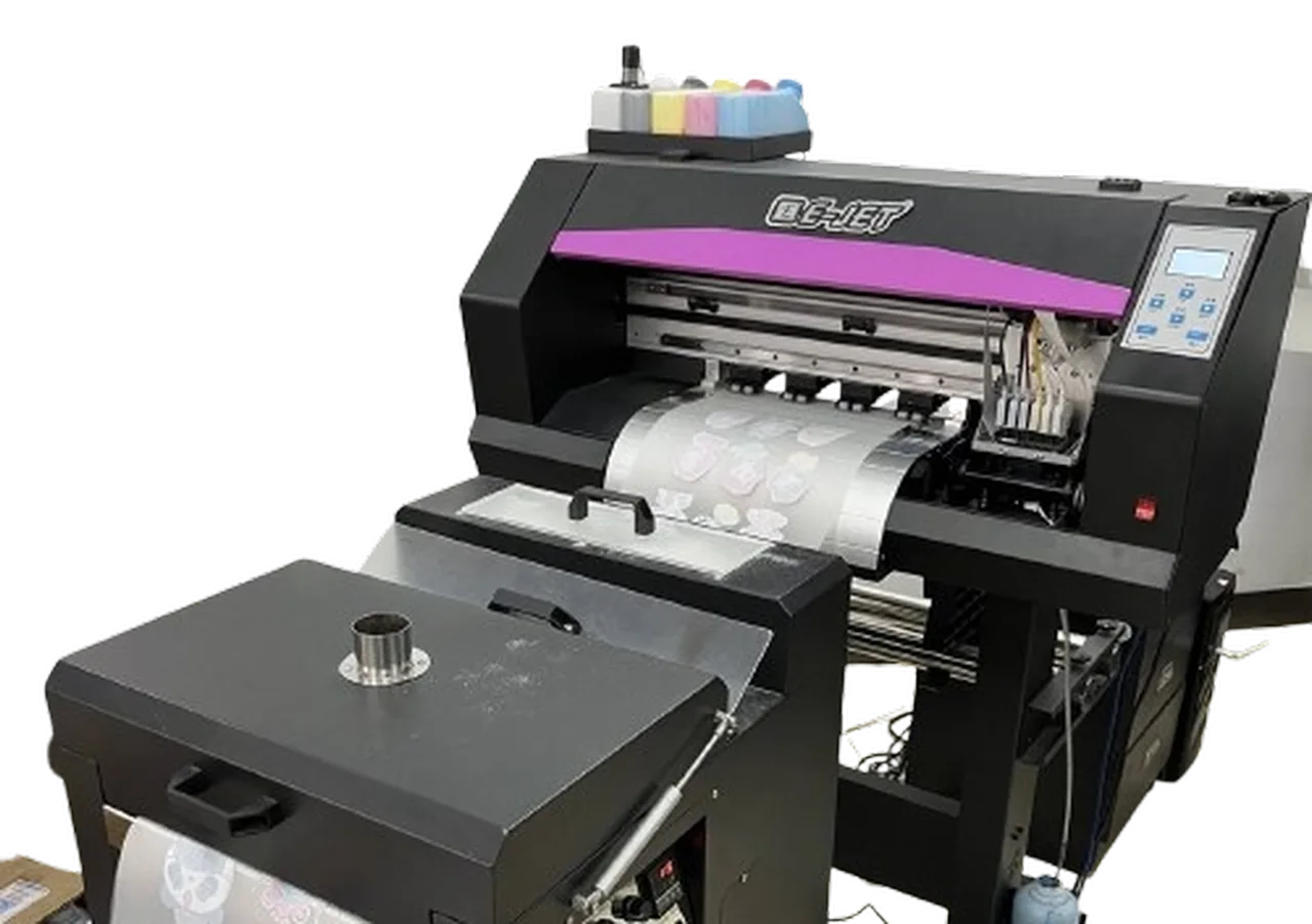 DTF printing and heat-press production equipment