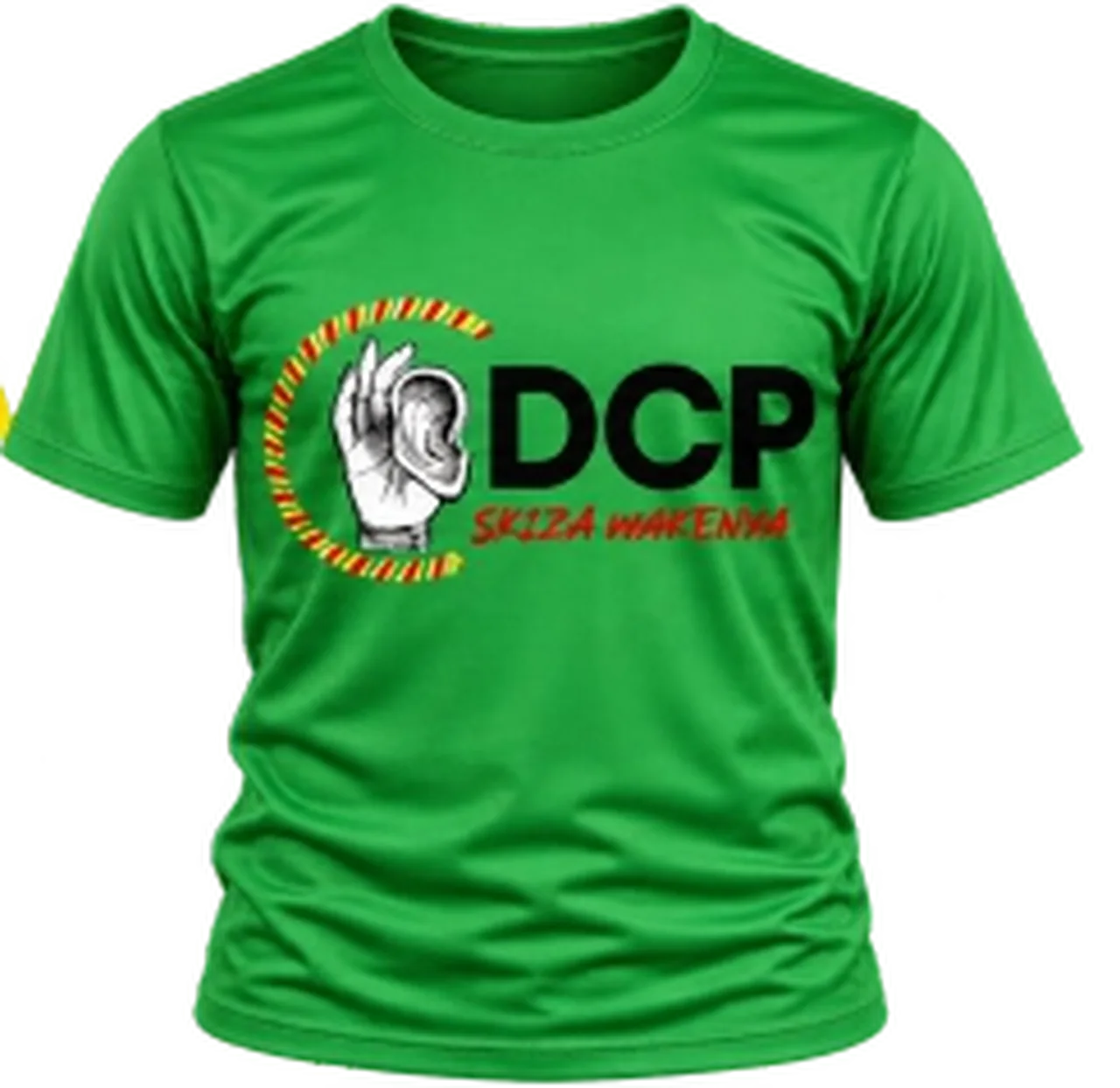 Green DCP branded campaign T-shirt
