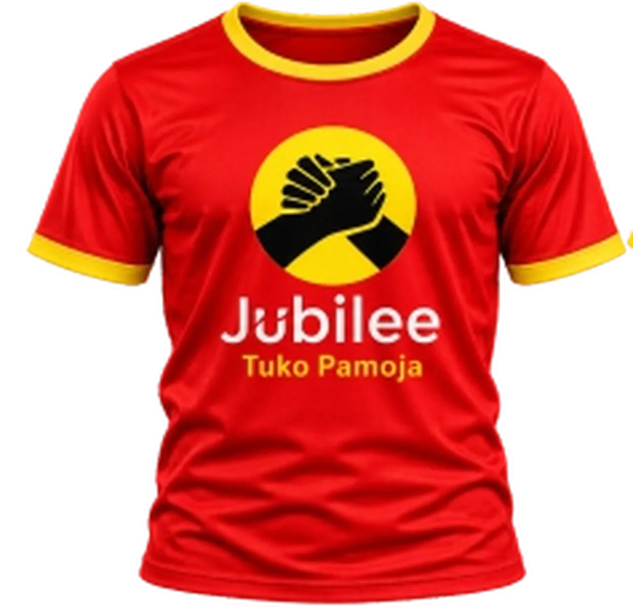 Red Jubilee branded campaign T-shirt