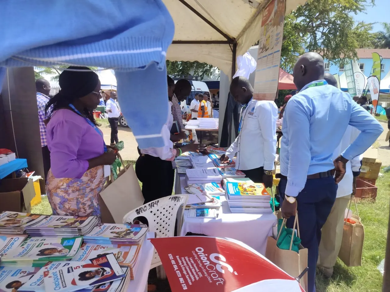 Educational materials showcase