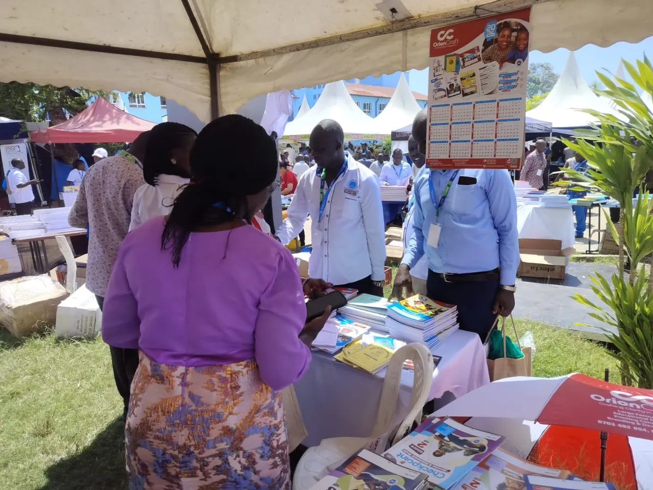 Customer engagement at an exhibition