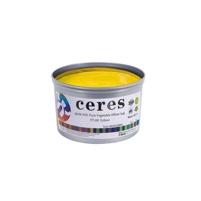 1kg Yellow Ceres Offset Ink