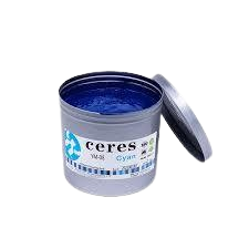 2kg Blue Ceres Offset Ink