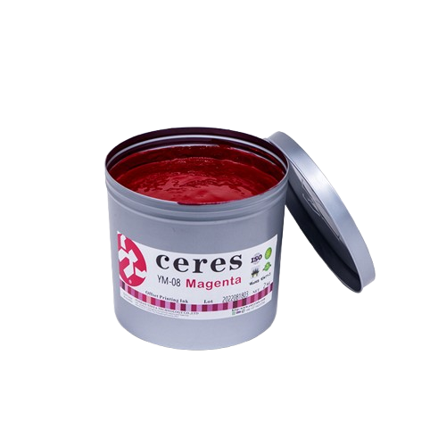 2kg Red Ceres Offset Ink